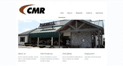 Desktop Screenshot of cmr-restaurants.com